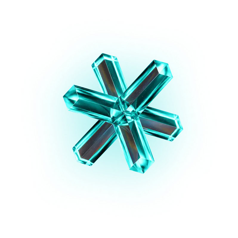3D crystal shape