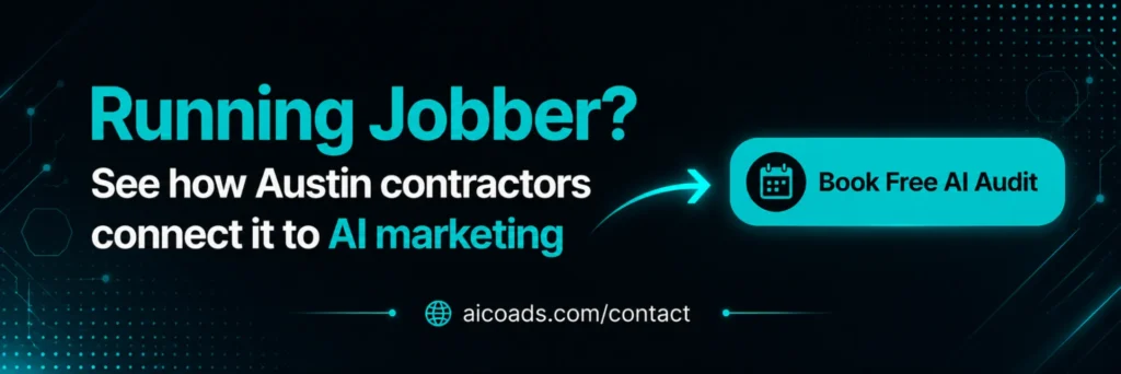 AICOADS Jobber GoHighLevel integration service Austin Texas contractors"