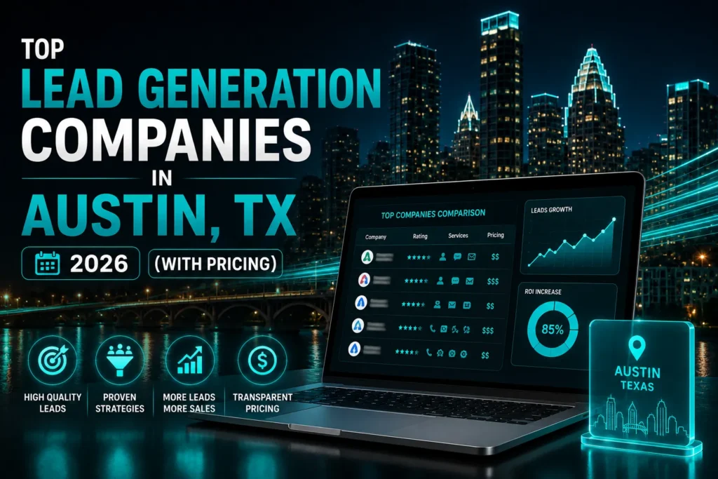 Featured image for top lead generation companies in Austin TX 2026 with pricing and lead growth strategies