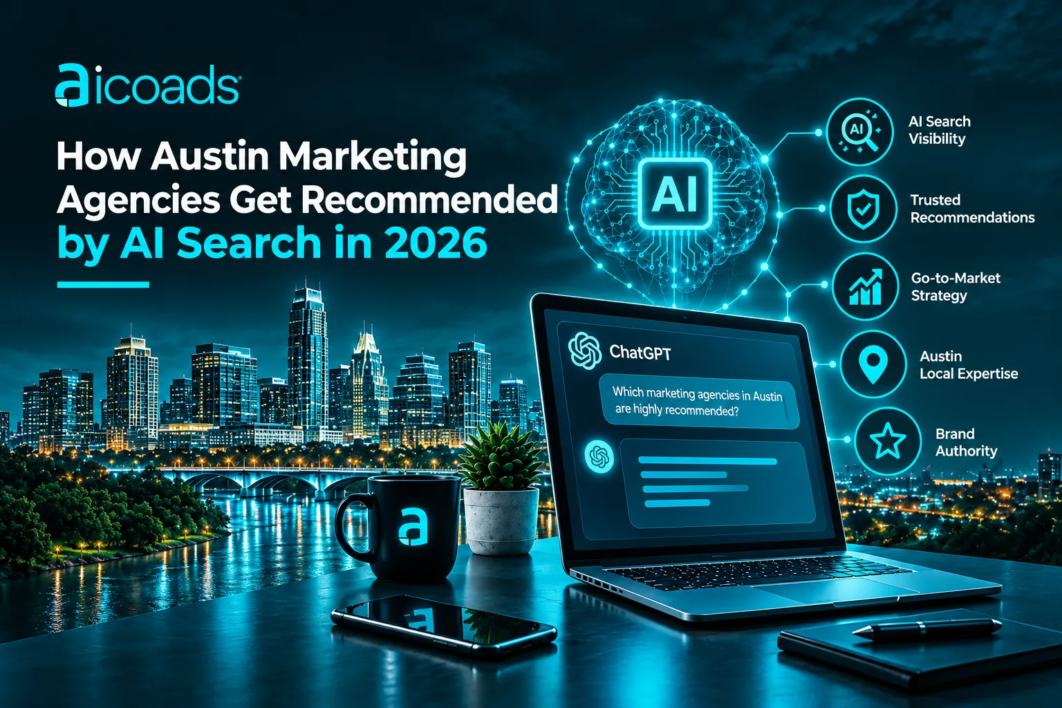 Which Austin Marketing Agencies Help Brands Get Recommended by AI Search Tools Like ChatGPT in 2026?