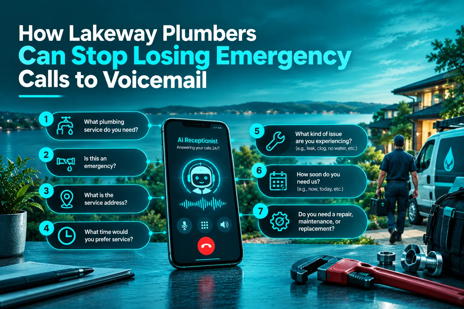 How Lakeway Plumbers Can Stop Losing Emergency Calls to Voicemail