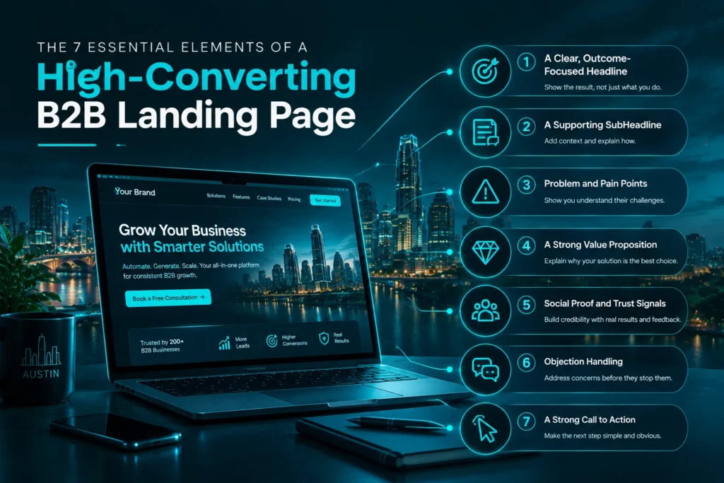 The 7 Essential Elements of a High-Converting B2B Landing Page