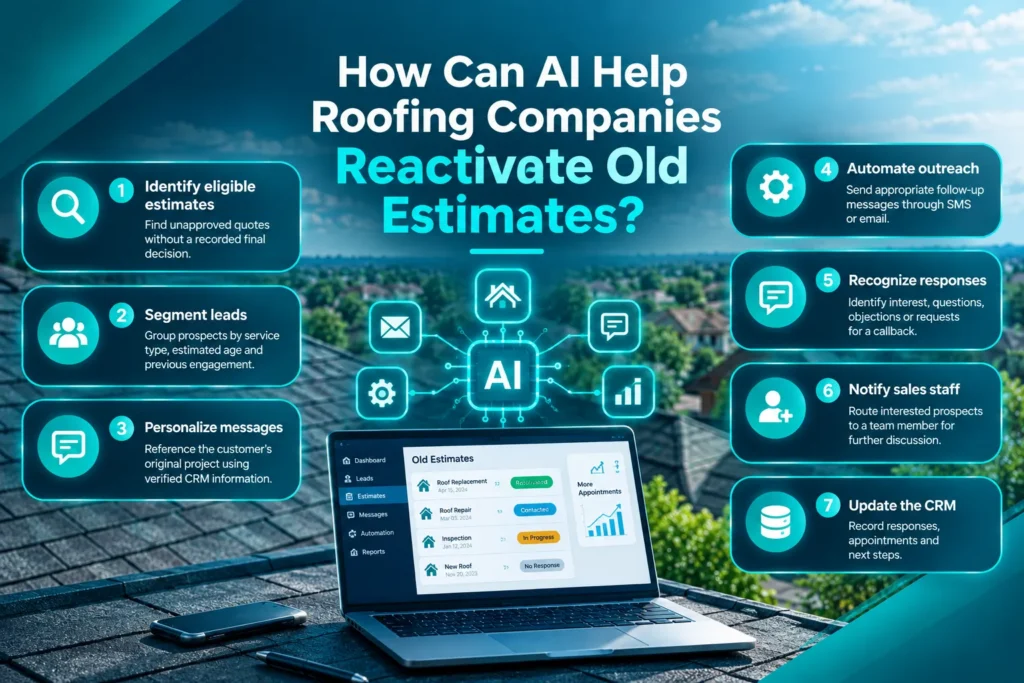 How Can AI Help Roofing Companies Reactivate Old Estimates? 
