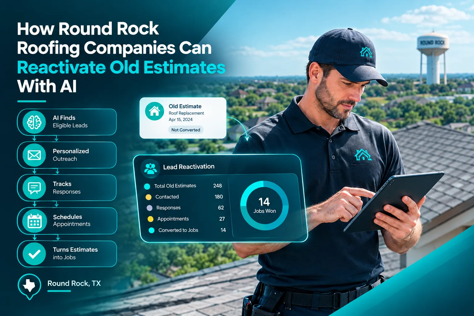 How Round Rock Roofing Companies Can Reactivate Old Estimates With AI