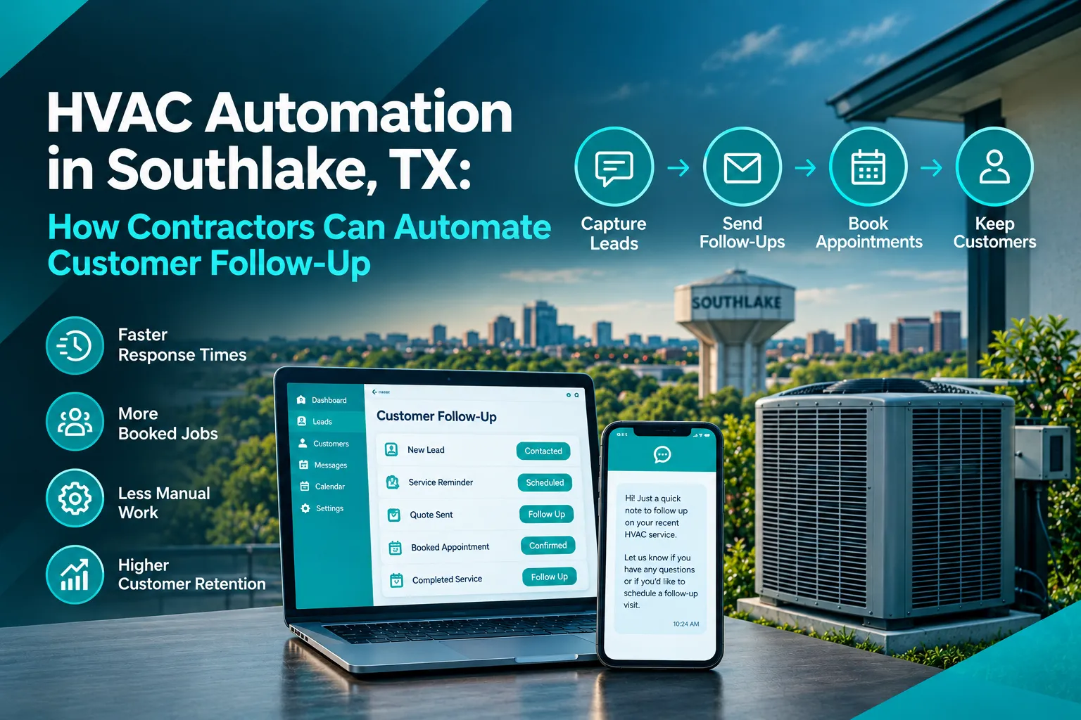 HVAC Automation in Southlake, TX: How Contractors Can Automate Customer Follow-Up